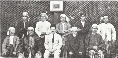 Bahá’í men of Burma