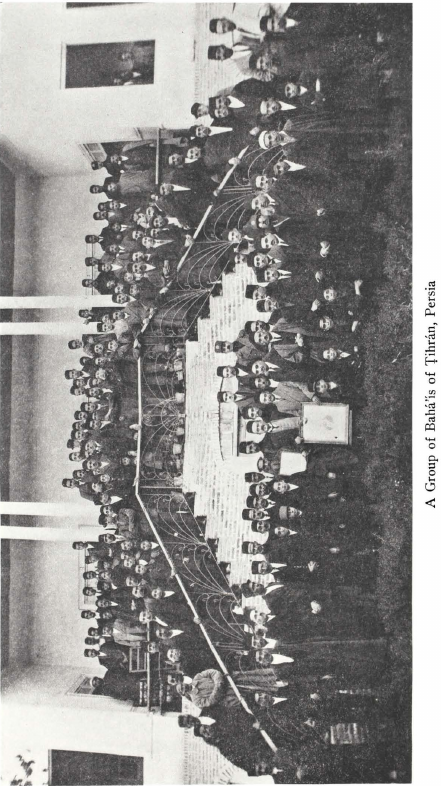 A Group of Bahá’ís of Ṭihrán, Persia