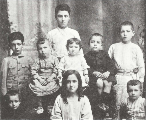 Group of Bahá’í children of Aleppo, Syria
