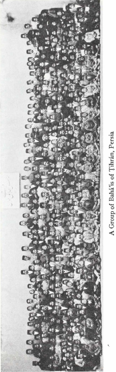 A Group of Bahá’ís of Ṭihrán, Persia