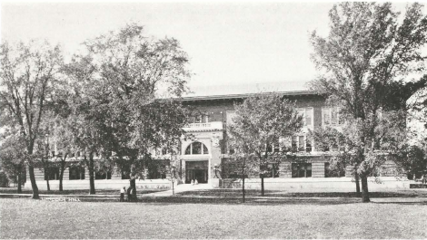 Lincoln Hall, University of Illinois, where Bahá’í lectures are held